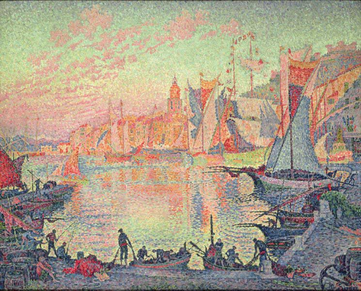 Paul Signac The Port of Saint Tropez